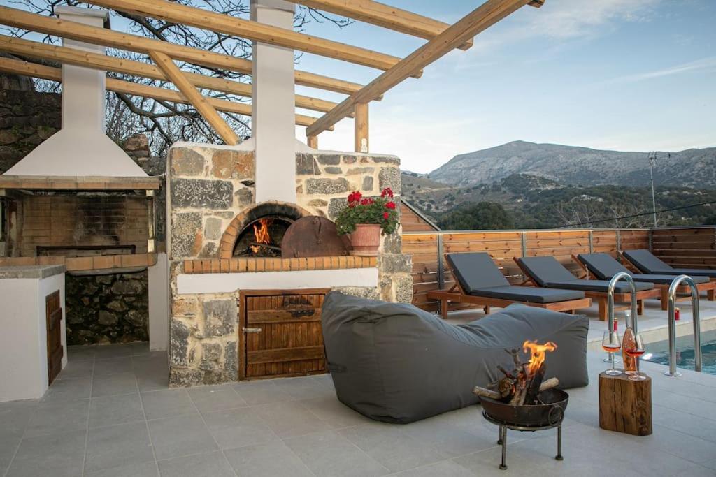 Lasithi Luxury Villa Mesa Lasithi Kültér fotó