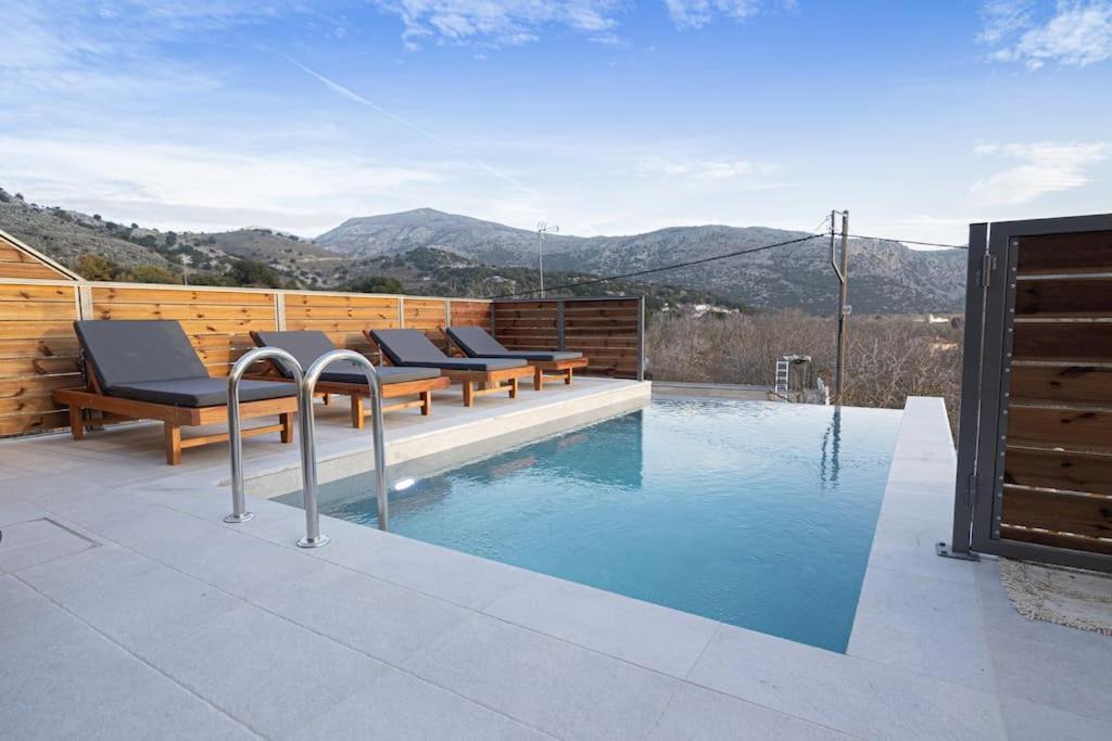 Lasithi Luxury Villa Mesa Lasithi Kültér fotó