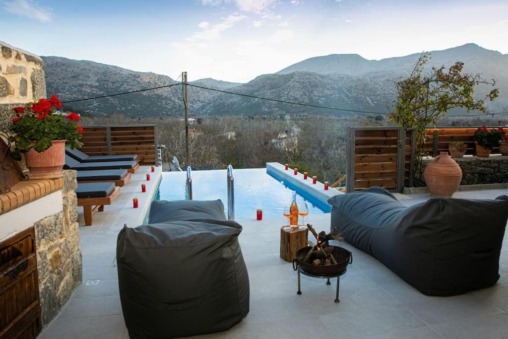 Lasithi Luxury Villa Mesa Lasithi Kültér fotó
